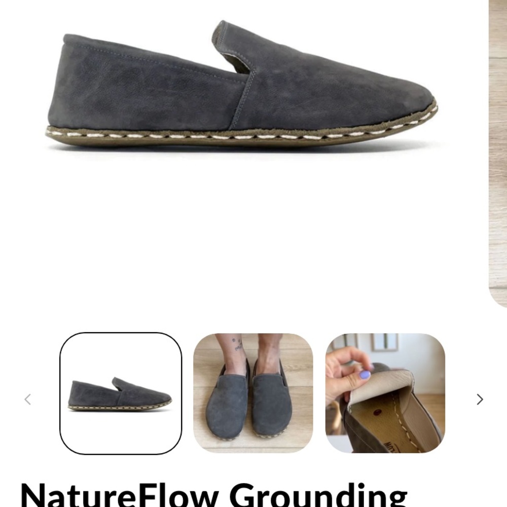 Gently used NATUREFLOW Grounding Shoes.